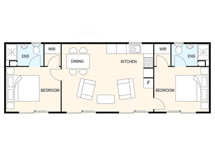 Eider Lodge - Caistor Lakes Lodges, Caistor, Market Rasen