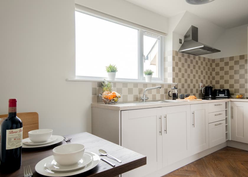  Typical apartment, please note interiors may vary. | Orchard Ground Floor Apartment Terrace - Clawford Lakes Resort and Spa, Clawton, Nr Holsworthy