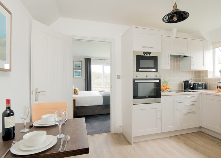  Typical apartment, please note interiors may vary. | Orchard Ground Floor Apartment Terrace - Clawford Lakes Resort and Spa, Clawton, Nr Holsworthy