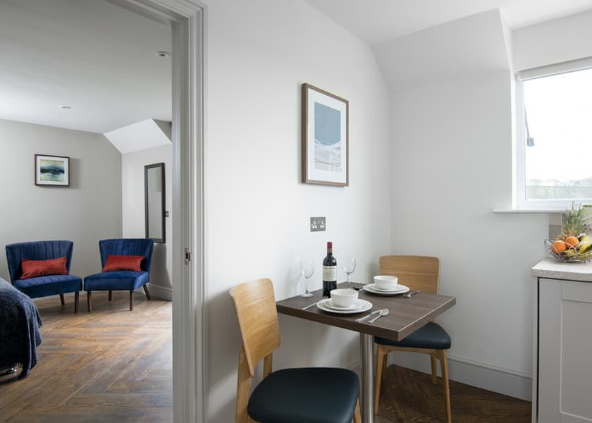  Typical apartment, please note interiors may vary. | Orchard Ground Floor Apartment Terrace - Clawford Lakes Resort and Spa, Clawton, Nr Holsworthy