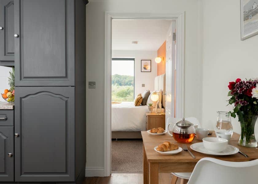  Typical apartment, please note interiors may vary. | Valley First Floor Apartment Balcony - Clawford Lakes Resort and Spa, Clawton, Nr Holsworthy