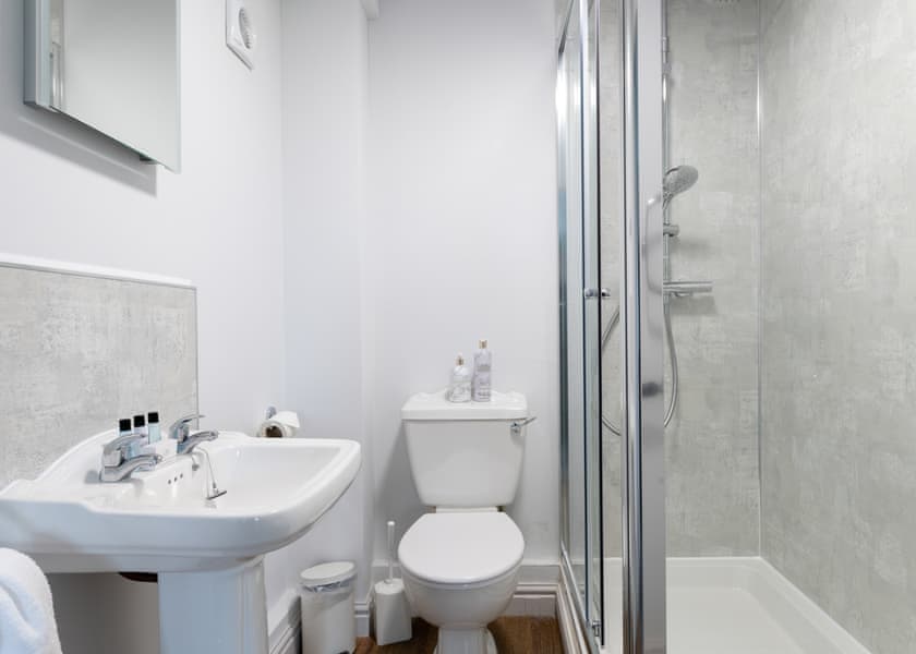 Lake First Floor Apartment Balcony - Clawford Lakes Resort and Spa, Clawton, Nr Holsworthy