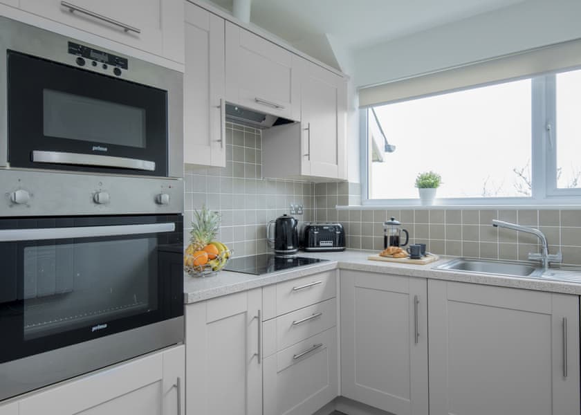 Typical apartment, please note interiors may vary. | Orchard First Floor Apartment Balcony - Clawford Lakes Resort and Spa, Clawton, Nr Holsworthy