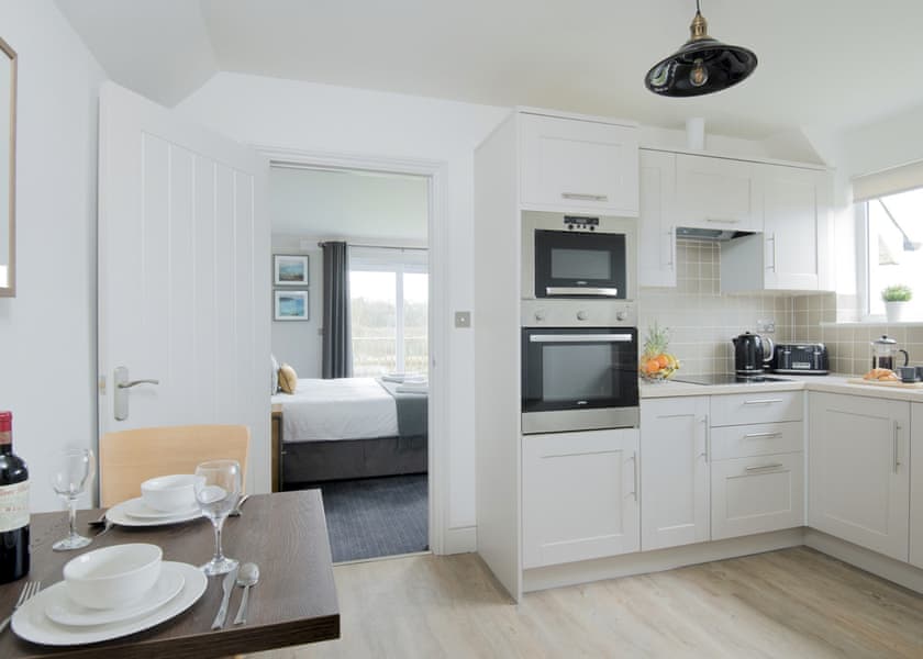 Typical apartment, please note interiors may vary. | Orchard First Floor Apartment Balcony - Clawford Lakes Resort and Spa, Clawton, Nr Holsworthy