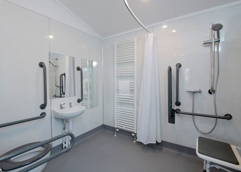 Orchard Deluxe Accessible Lodge - Clawford Lakes Resort and Spa, Clawton, Nr Holsworthy