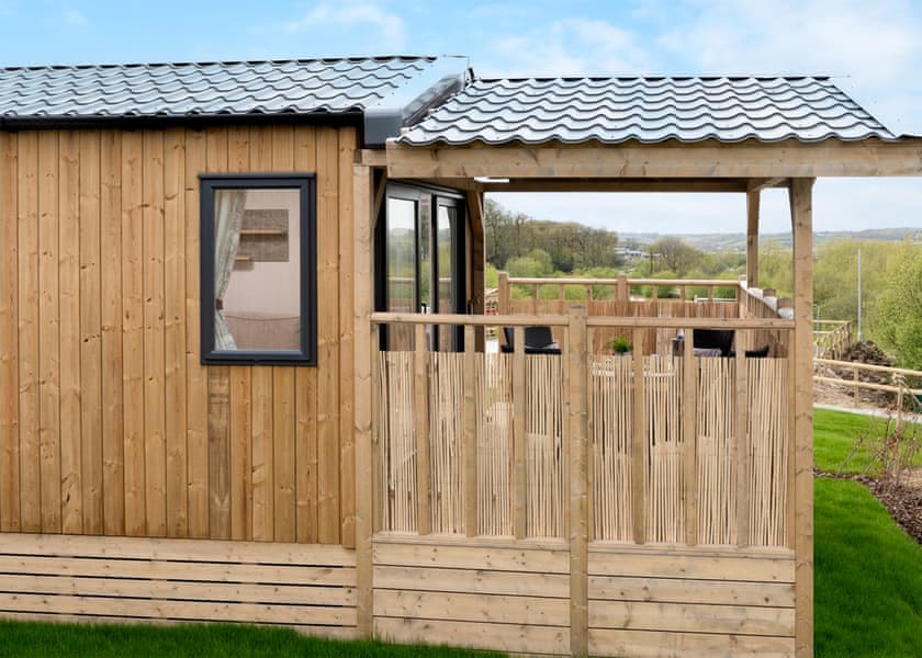 Please note: All imagery shown is a representation only. Style, decor and exact views vary by lodge | Willows 2 Bed Holiday Home - Clawford Lakes Resort and Spa, Clawton, Nr Holsworthy