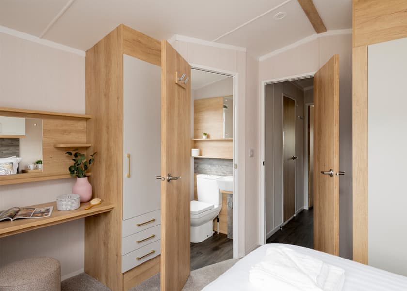 Please note: All imagery shown is a representation only. Style, decor and exact views vary by lodge | Willows 2 Bed Holiday Home - Clawford Lakes Resort and Spa, Clawton, Nr Holsworthy