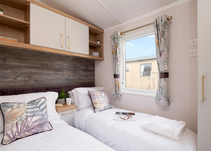 Please note: All imagery shown is a representation only. Style, decor and exact views vary by lodge | Willows 2 Bed Holiday Home - Clawford Lakes Resort and Spa, Clawton, Nr Holsworthy