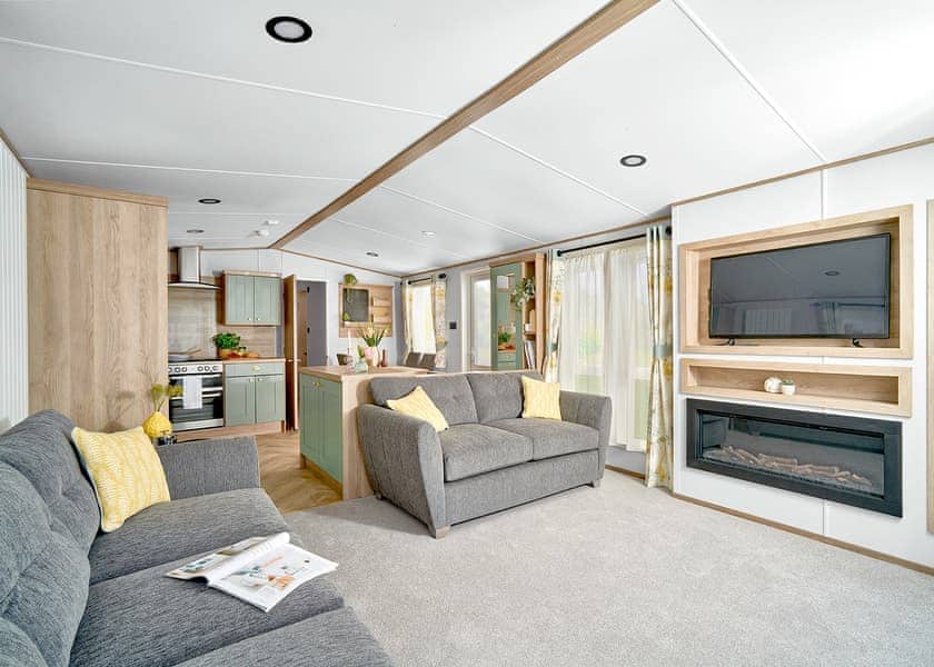 Diamond 2 Bed Caravan Hot Tub - Clarach Bay Holiday Village, Clarach Bay, Nr Aberystwyth