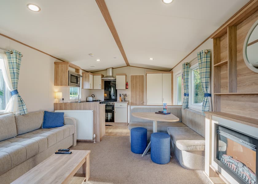 Comfort 2 Bedroom Caravan (PF) - Campsie Glen Holiday Park, Fintry
