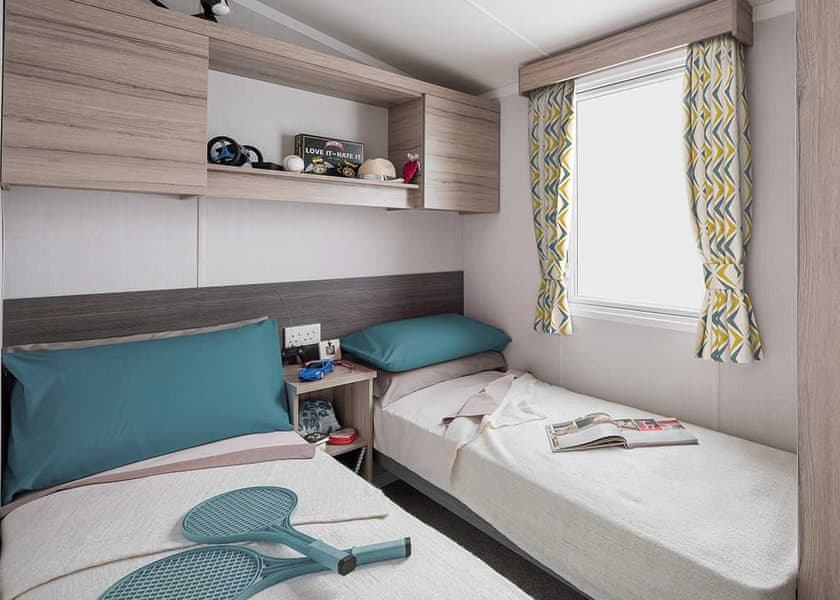 Essential Clover Caravan with Decking Sleeps 4, Dog Friendly - Coldingham Bay Holiday Park, Coldingham, Berwickshire