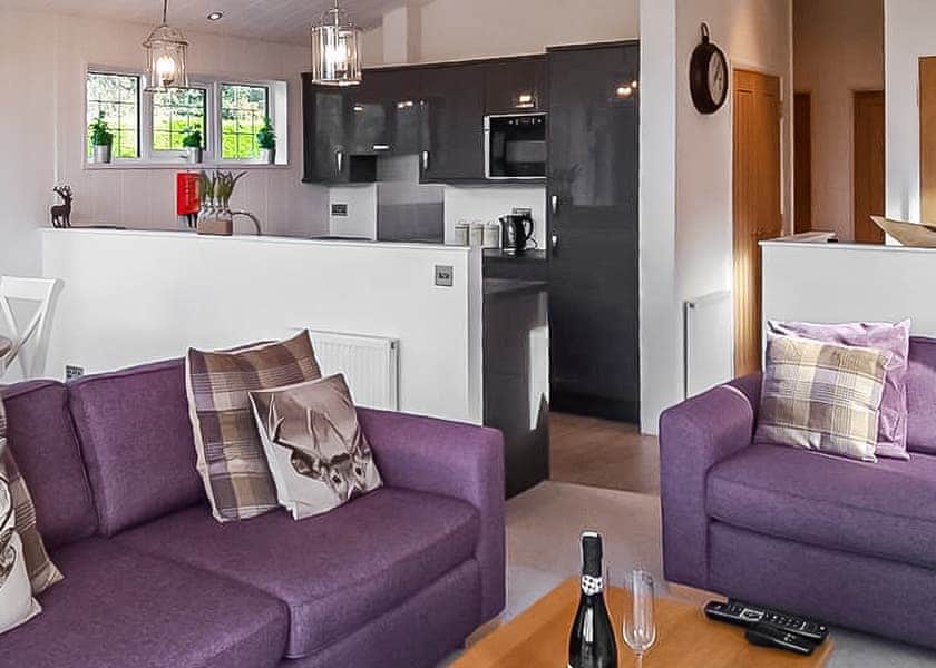 Oak open plan internal | Croft Park Lodges, Little Weighton, Nr Beverley
