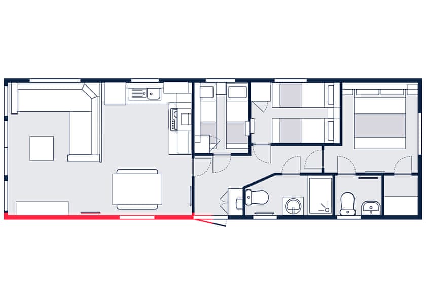 Stonewood Premium 2 Bedroom VS04 - Cross Park, Tenby