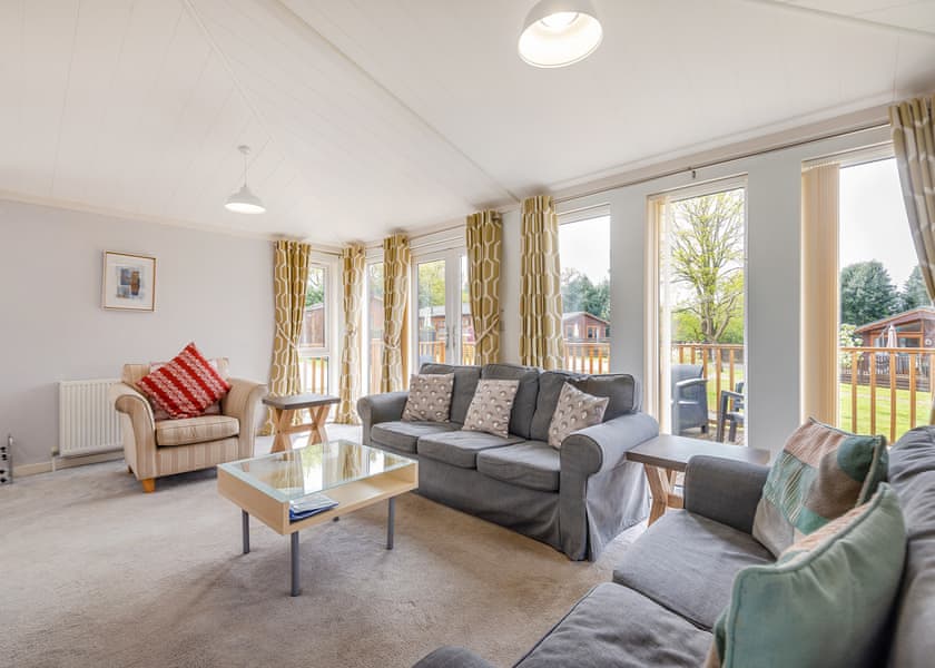 Comfort Lodge 4 (Pet) - Edgeley Holiday Park, Albury, Guildford