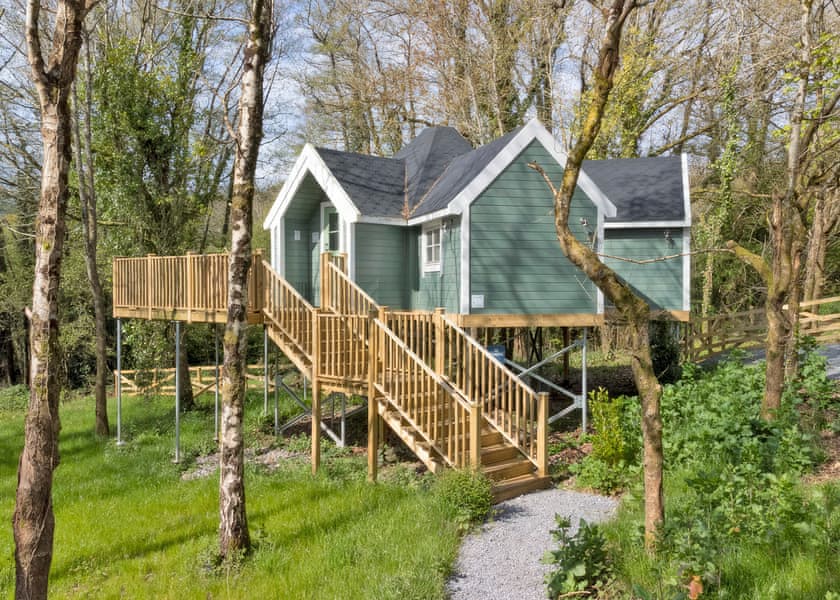 One bedroom Treehouse (no Hot tub) - Otter Falls, Upottery, Honiton