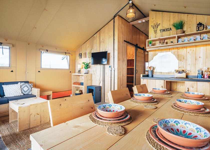 Twiga Tent | Folly Farm Holiday Park, Kilgetty