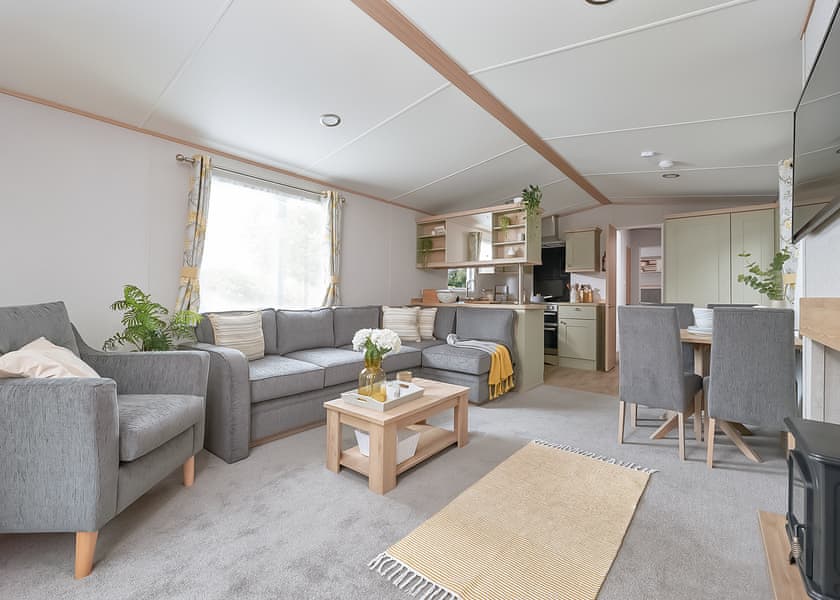 Superior Caravan - Finlake Resort & Spa, Chudleigh, Newton Abbot