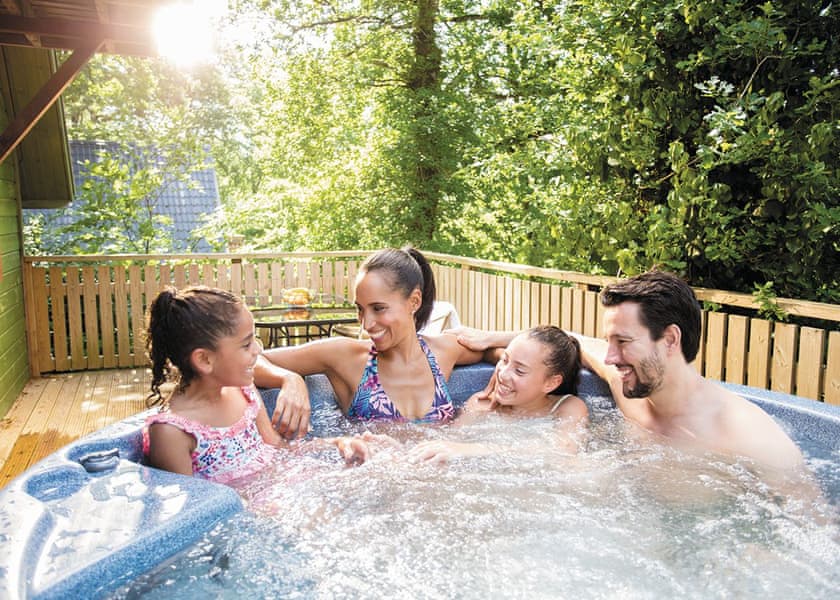 Typical | Deluxe Woodland Lodge 6 - Finlake Resort & Spa, Chudleigh, Newton Abbot