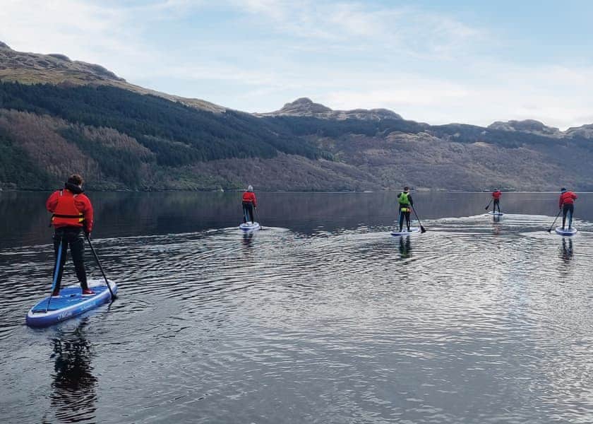 Drimsynie Holiday Village, Lochgoilhead, on the Drimsynie Estate, Argyll