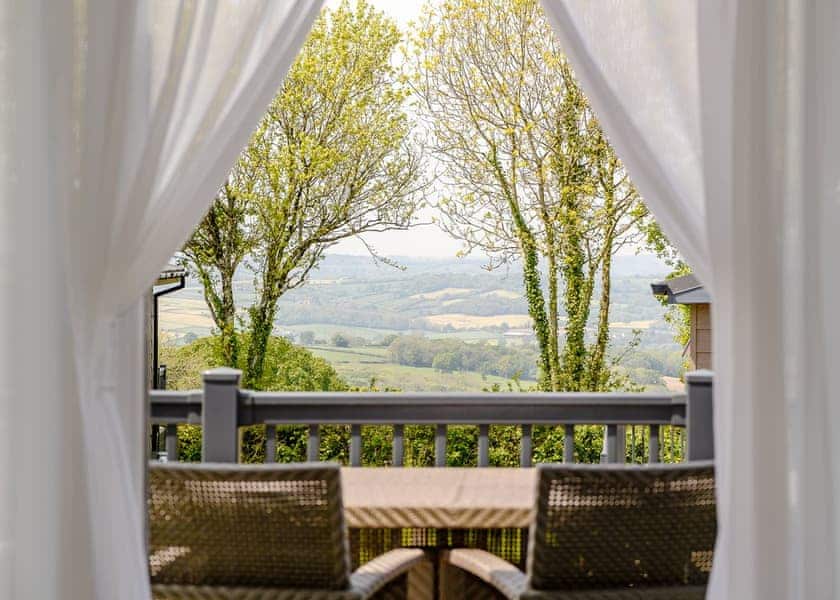 Stunning countryside views from your accommodation | Blackmore - Hawkchurch Resort and Spa, Axminster