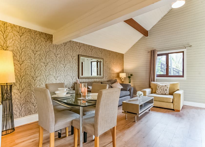 Woodpecker Lakeside Lodge - Herons Lake Retreat, Caerwys, Flintshire