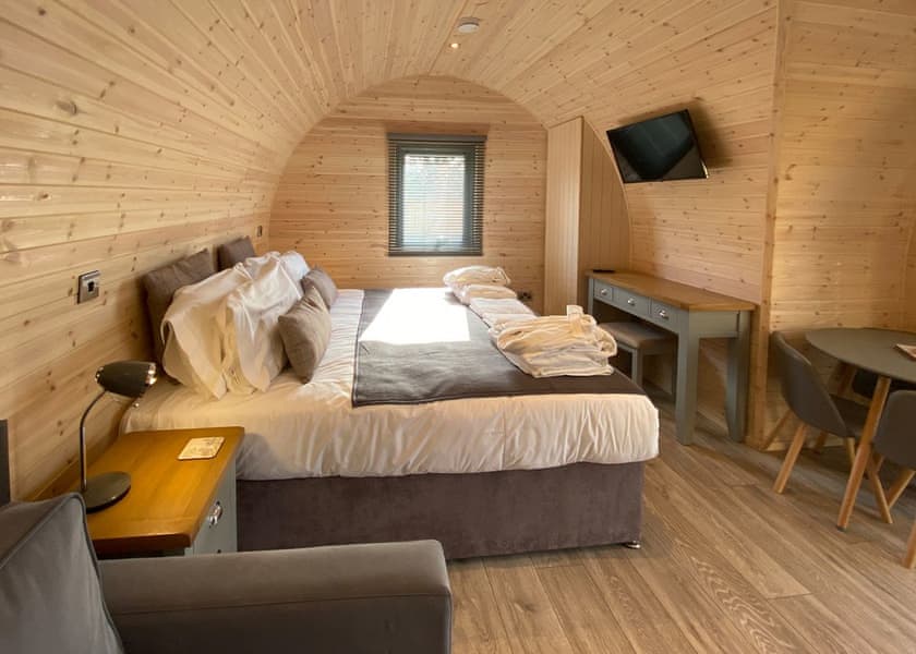 Typical | Caban - Henlle Hall Woodland Lodges, Henlle, Nr Oswestry