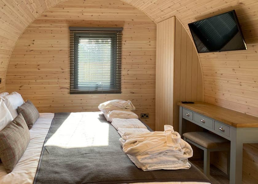 Typical | Caban - Henlle Hall Woodland Lodges, Henlle, Nr Oswestry