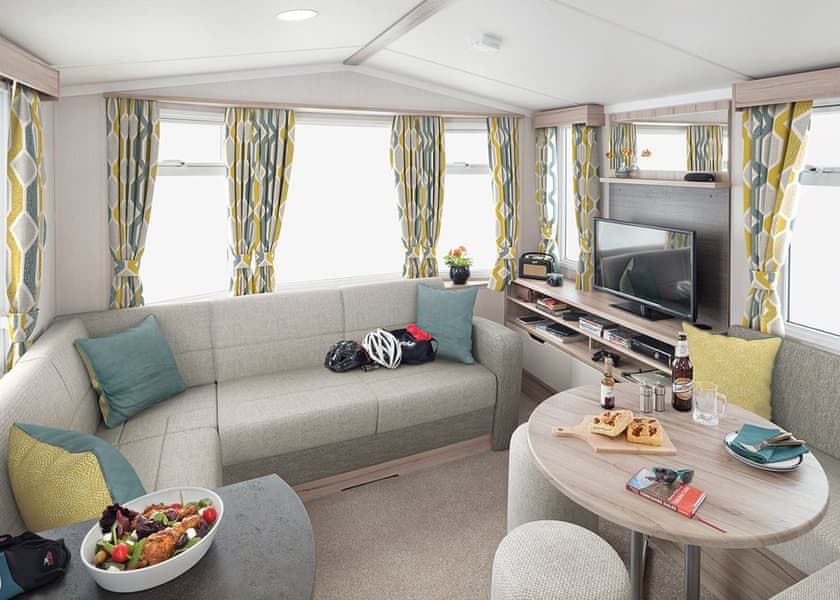 Please note, images are for representational purposes only, individual makes and models may vary | Essential Clover Caravan (Sleeps 4, Dog Friendly) - Heather View Holiday Park, Stanhope, Co Durham