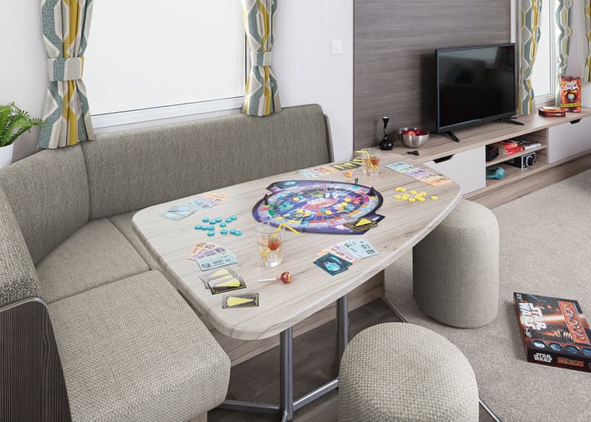 Please note, images are for representational purposes only, individual makes and models may vary | Essential Clover Caravan (Sleeps 4, Dog Friendly) - Heather View Holiday Park, Stanhope, Co Durham