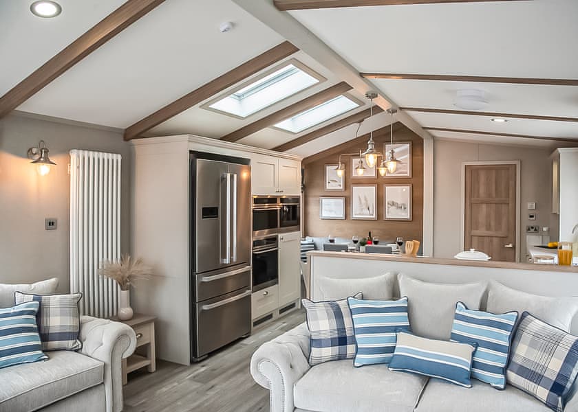 Stargazer 7 berth caravan hot tub sea view (Pet) - St Ives Bay Beach Resort, Hayle