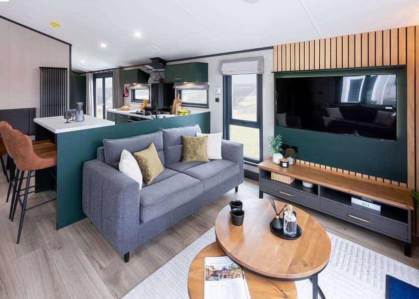 8 Berth Shadow Wood Seaview Hot Tub - St Ives Bay Beach Resort, Hayle