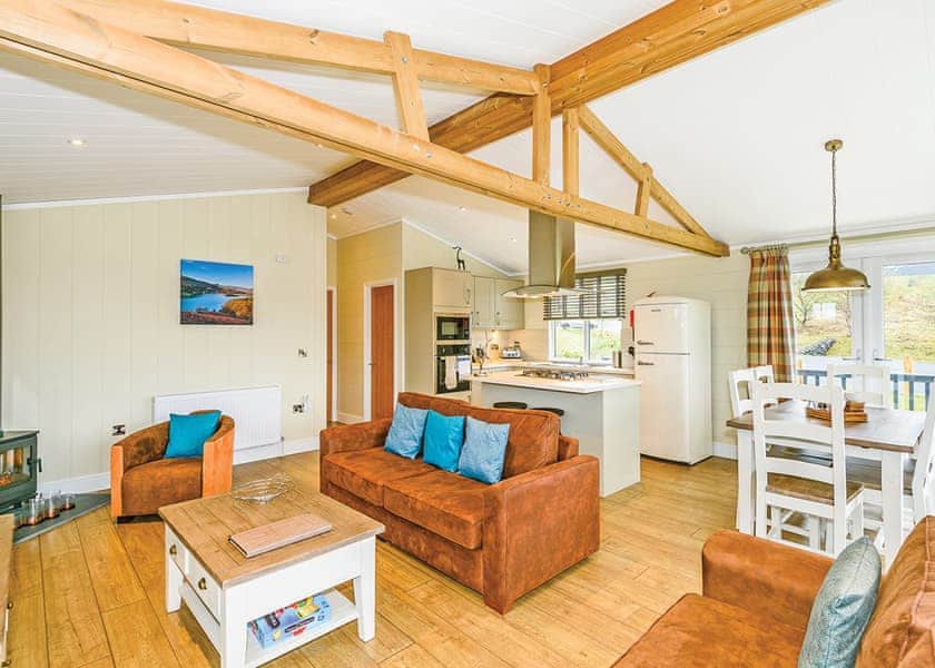 Coleridge Log Burner - Keswick Reach Lodge Retreat, Bewaldeth, Keswick