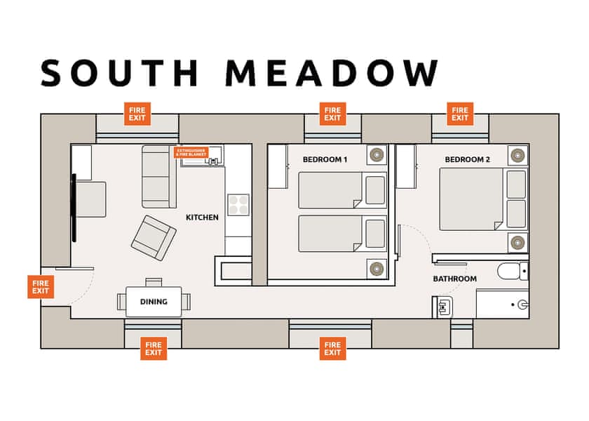 South Meadow Cottage - Kilminorth Cottages, Watergate, Looe