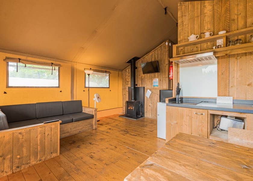 Safari Tent 3 Bed - Lady’s Mile Holiday Park, Dawlish