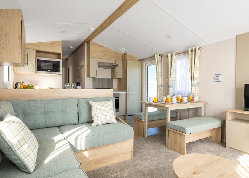 Gold  3 Caravan with Decking (Pet) - Chichester Lakeside Holiday Park, Chichester