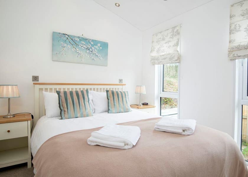 Lake View 3 bedroom lodge with hot tub (sleeps 6) - Lakeview Manor Lodges, Dunkeswell, Honiton