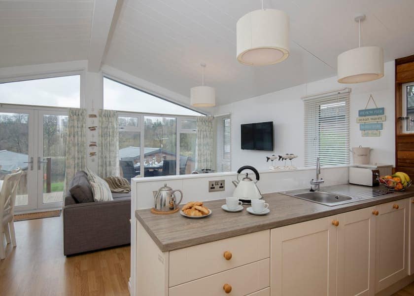 Lake View 3 bedroom lodge with hot tub (sleeps 6), Kingfisher Lodge - Lakeview Manor Lodges, Dunkeswell, Honiton