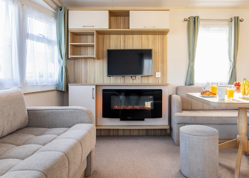 Gold  2 Caravan with Decking Sleeps 6 - Glendale, Port Carlisle