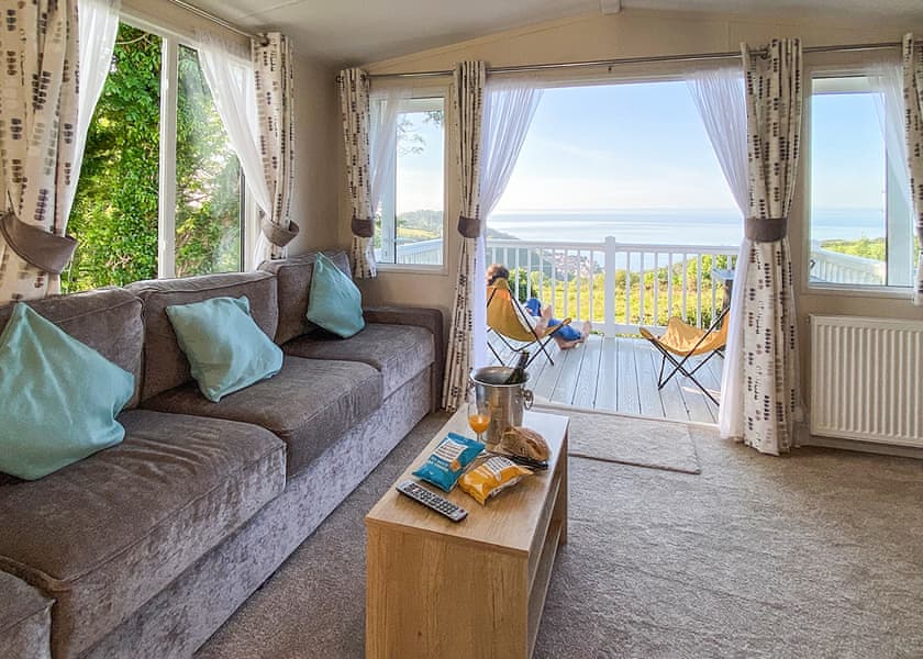 Sea View 2 Bed Hot Tub Holiday Caravan – Lynton - Lynmouth Holiday Retreat, Lynton