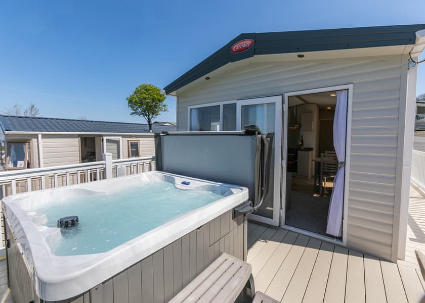 Sea View 2 Bed Hot Tub Holiday Caravan – Cheriton - Lynmouth Holiday Retreat, Lynton