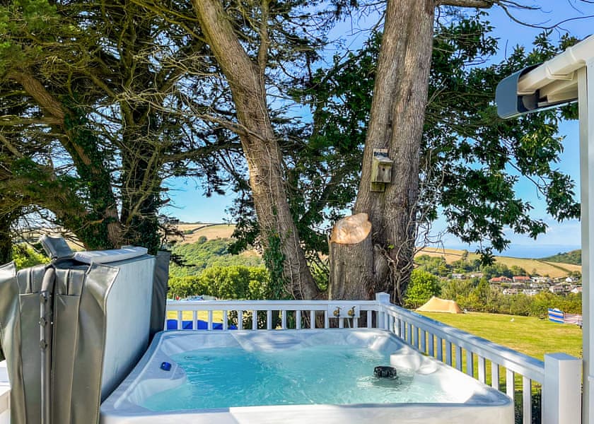 Sea View 2 Bed Hot Tub Holiday Caravan – Dunkery - Lynmouth Holiday Retreat, Lynton