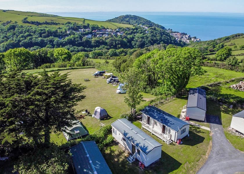 Sea View 2 Bed Hot Tub Holiday Caravan – Dunkery - Lynmouth Holiday Retreat, Lynton