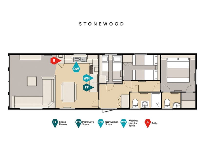 Exmoor View 3 Bed Holiday Caravan – East Lyn - Lynmouth Holiday Retreat, Lynton