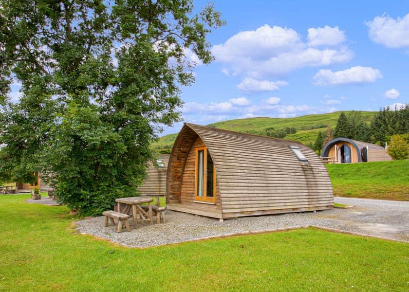 Glamping ensuite pod -  Loch Tay Highland Lodge Park, Killin