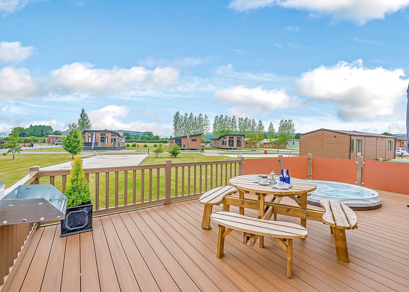 Typical Premium Lodge 2 | Maesmawr Farm Resort, Caersws, Nr Newtown