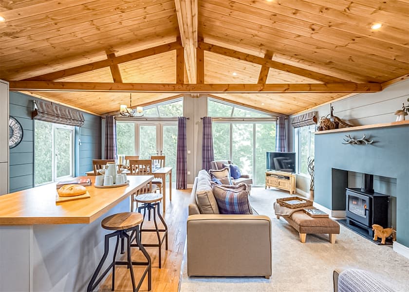 Deluxe 2 Lake View Lodge - Manor Lakes at Hengar Manor, Bodmin