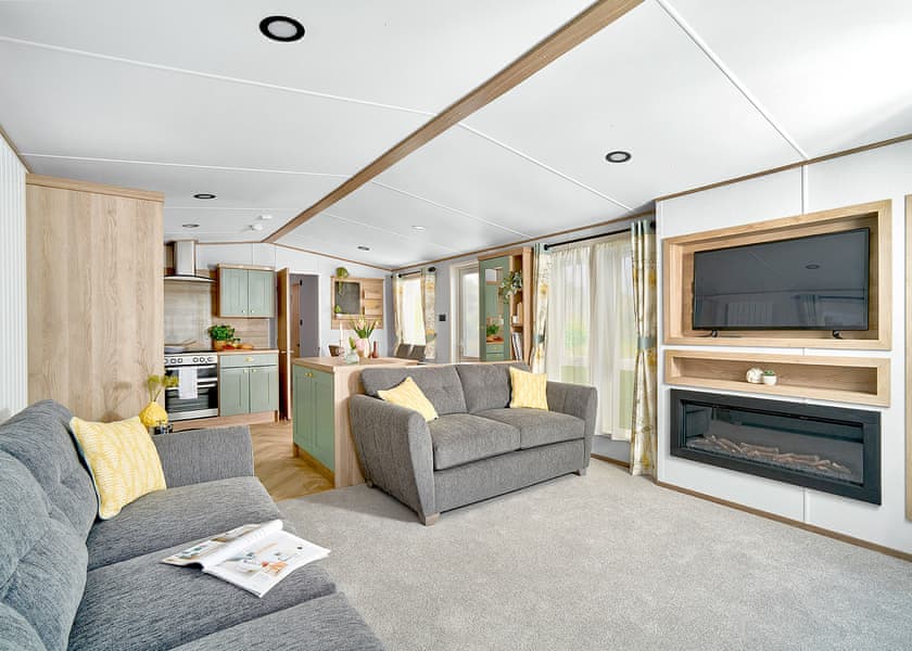 Diamond Caravan 3 Sleeps 6 (No Pet) - Ocean Heights Leisure Park, New Quay