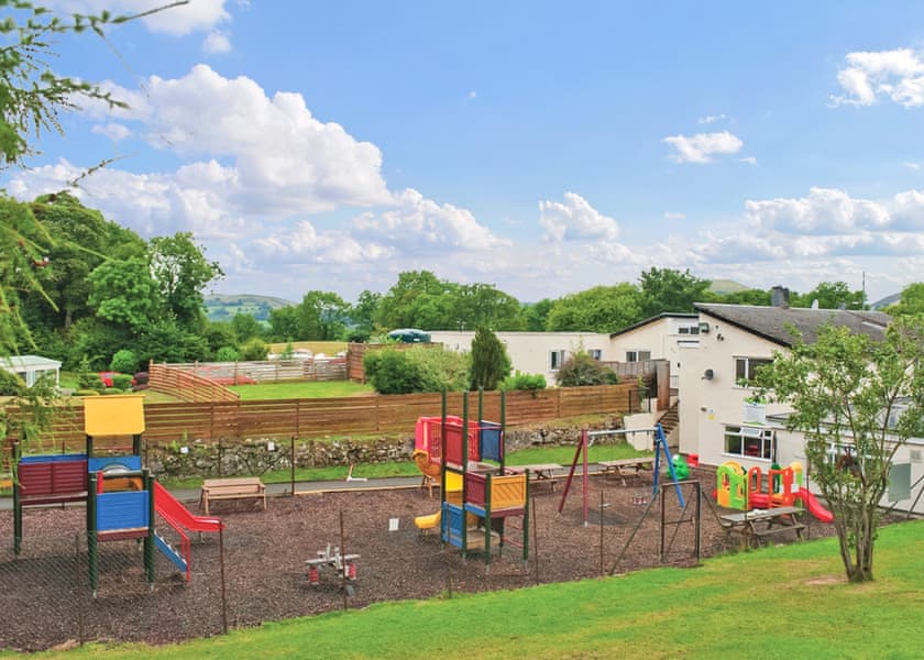Children’s play area | Parc Farm Holiday Park, Mold