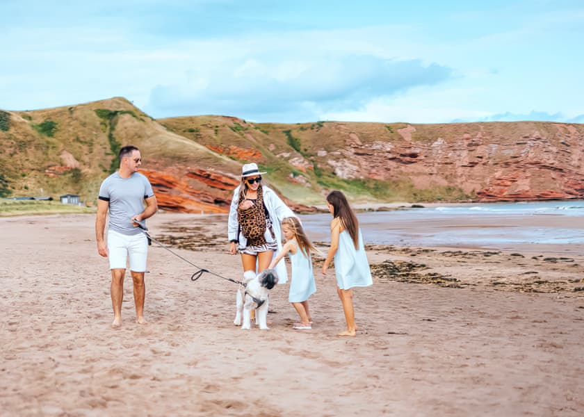 Pease Bay Holiday Park, Cockburnspath, Nr Dunbar