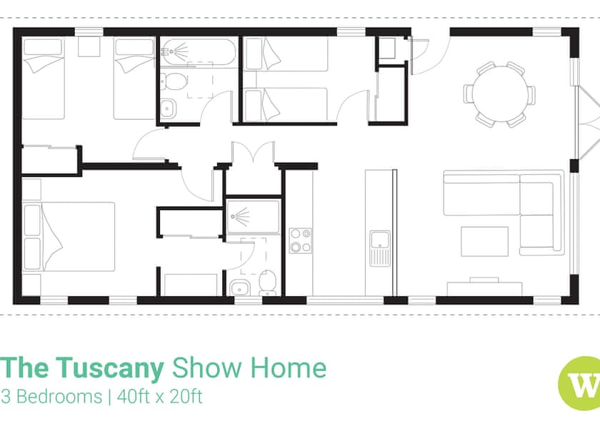 Tuscany Lodge - Primley Meadow, Paignton